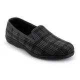 Varomed vital Slipper für Herren Roman, grau 47 - Grau - 47