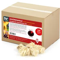 Höfer Chemie 160x 100 pcs. 100 Stk. Anzündwolle