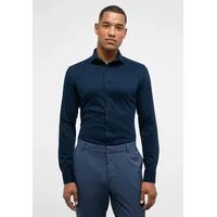 Eterna Slim Fit, blau, NOS