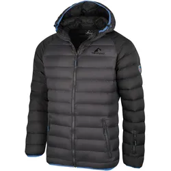 Herren Daunenjacke Snaefell Schwarz/Blau L