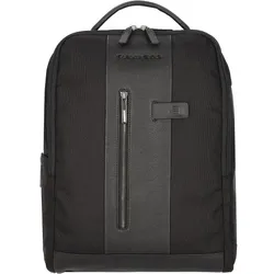 Piquadro Brief Rucksack RFID 41 cm Laptopfach  schwarz