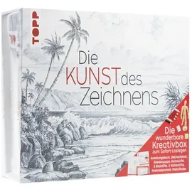 TOPP Die Kunst des Zeichnens - Die wunderbare Kreativbox: Die Grundausstattung zum Zeichnen lernen
