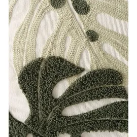 Boltze Dubia Dekokissen 45 x 45 cm Creme