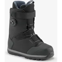 Snowboard Boots Herren Drehverschluss Piste/Off-Piste - All Road 500 schwarz|farblos|blau 47
