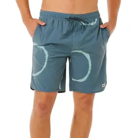 Rip Curl Badeshorts Pacific Rinse Dye Volley Grau S