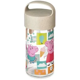 Koziol Buddy Wasserflasche 500 ml Peppa Pig sandfarbig