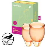 Satisfyer Menstruationstasse Set 15 & 20 ml 2 Stück
