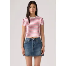 Levi's Levi's® T-Shirt ESSENTIAL SPORTY TEE Feinripp- Qualität rot L (40)