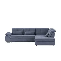 Ecksofa mit Funktion  Perry , blau , Maße (cm): B: 315 H: 85 T: 260.0