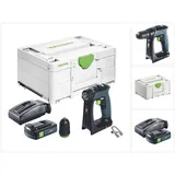 Festool CXS 18 Akku Bohrschrauber 18 V 40 Nm Brushless + 1x Akku 3,0 Ah + Ladegerät + Systainer