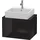 Duravit L-Cube 62x47,7cm, sw hgl, für Konsole, 1 Auszug