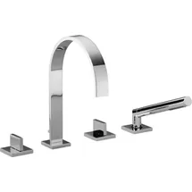 Dornbracht MEM Wannen-Vierlochbatterie Platin Matt