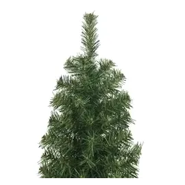 vidaXL Künstlicher Weihnachtsbaum mit Ständer Grün 180 cm PVC