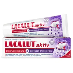 Lacalut aktiv Zahnfleischschutz & gesunder Zahnschmelz 75 ml