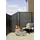 Plus Sichtschutzelement 55 x 140 cm Schwarz Polyrattan