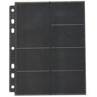 Ultimate Guard UGD010496-14-Pocket Compact Pages Standardgröße und Mini American, schwarz