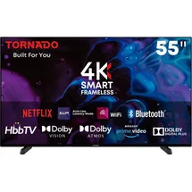 Tornado 55US4501X LINUX 55" 4K UHD rahmenloser Smart TV