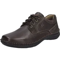 Josef Seibel Herren Bequemschuhe New Anvers 06,Weite K (Extra weit),Wechselfußbett,Halbschuhe,schnürschuhe,schnürer,Moro,49 EU - 49 EU X-Weit