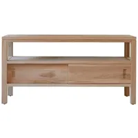 Tikamoon TV Schrank TV Unterschrank Board aus Teak 100