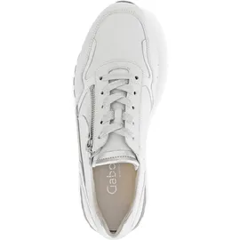 Gabor Sneaker Damen Weit Silber/Weiß 37