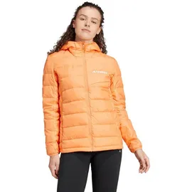 adidas Daunenjacke Terrex Multi Light Hooded orange Damen
