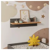 VitaliSpa Wandregal Malia 70 x 20 cm Grau