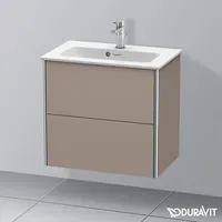 Duravit XSquare Waschtischunterschrank, 2 Auszüge, XS416504343,