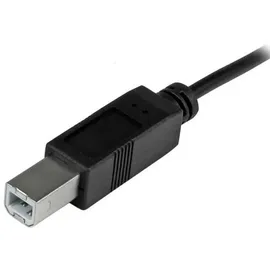 Startech USB-C auf USB-B 2 m Schwarz