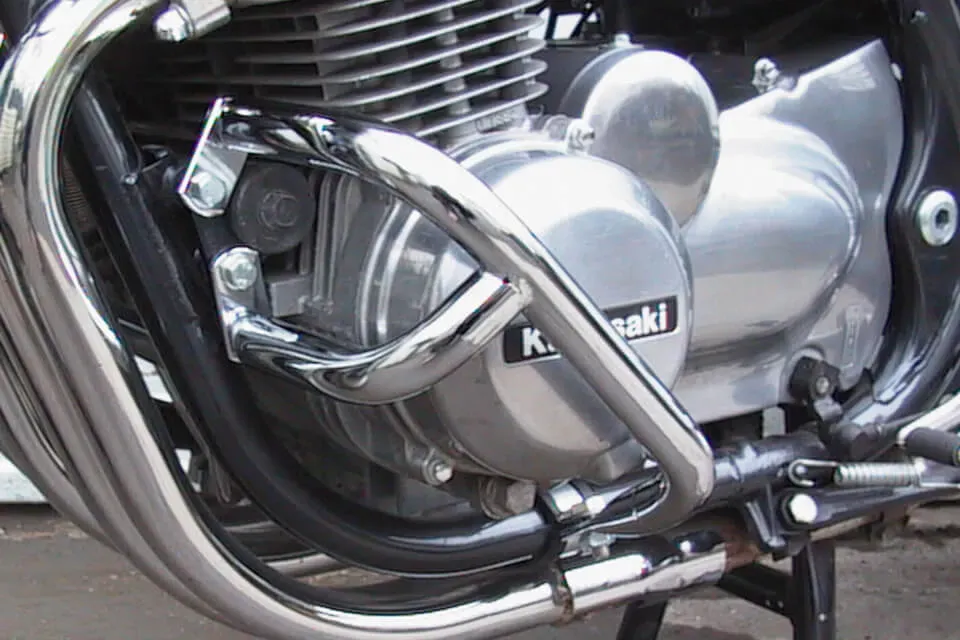 FEHLING Engine Guard, KAWASAKI Zephyr 550/750, zilver