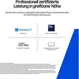 HP ZBook X G1i 16'' Intel Core Ultra 7 255H 32 GB RAM 1 TB SSD RTX PRO 500