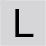 RZB Buchstabe "L" 99223.013.L