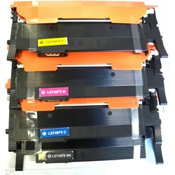 4x Toner kompatibel f. Samsung Xpress C480 kompatibel Samsung CLT-K404S +C+M+Y