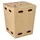 conpax Pommes-Frites-Boxen 100 St. 15 cm x 10,5 cm x 10,5 cm Braun