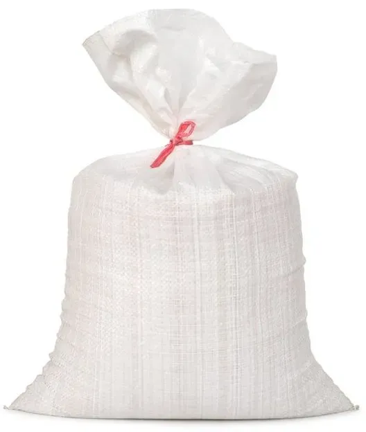 30 Stück Gewebesäcke PP 650 x 1150 mm ohne Band 75 g weiß 75 kg 120 Liter