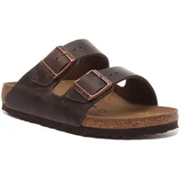 Birkenstock Arizona Nubukleder geölt schmal habana 36