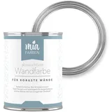 miafarben abwaschbare Wandfarbe für Wände & Tapeten 2,5L - sanfte, matte Farbtöne, hochdeckend (Traumhaftes Weiss)