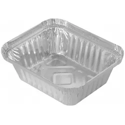 VEPATIM 20x Alu-Servierschale Aluschale Grillschale  470ml 145x120x41mm