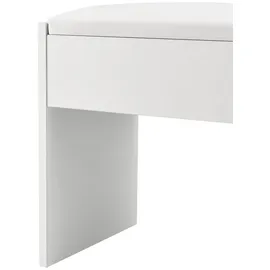 Juskys Sitzhocker Melly Kunstleder 40 x 43 x 30 cm Weiß