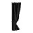 Gardinenbox Vorhang »NewYork« HxB 160x140 cm Schwarz
