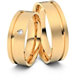 Trauringe Darmstadt 585er RosÈgold - 8940