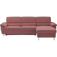 CALIZZA INTERIORS Ecksofa Onyx Stoff MultiColor Paprika