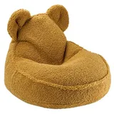 Wigiwama Bear Beanbag / Sitzsack Bär, Farbe: Maple