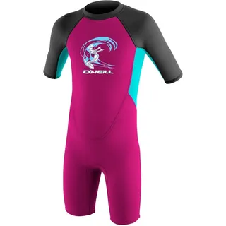 O'Neill Wetsuits Kinder Toddler Reactor Spring Neoprenanzug, Berry/Ltaqua/Graph, 3 Jahre