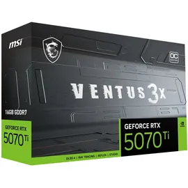 MSI GeForce RTX 5070 Ti VENTUS 3X OC 16GB GDDR7 Grafikkarte