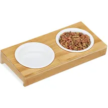 Relaxdays Doppelnapf, Futternapf