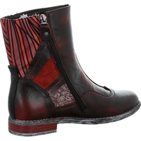 maciejka Komfort Stiefeletten für Damen, rot, Größe 38 EU