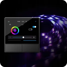 Sonoff NSPanel Smart Scene Wall Switch, Schaltaktor mit Display und Touchpanel, WiFi, Wandschalter graphite