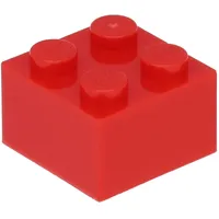 50 Stück LEGO, Teile Nr. 3003 in Rot (Red)