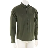 HELLY HANSEN F2F Cotton Flannel Herren Hemd-Oliv-Dunkelgrün-M