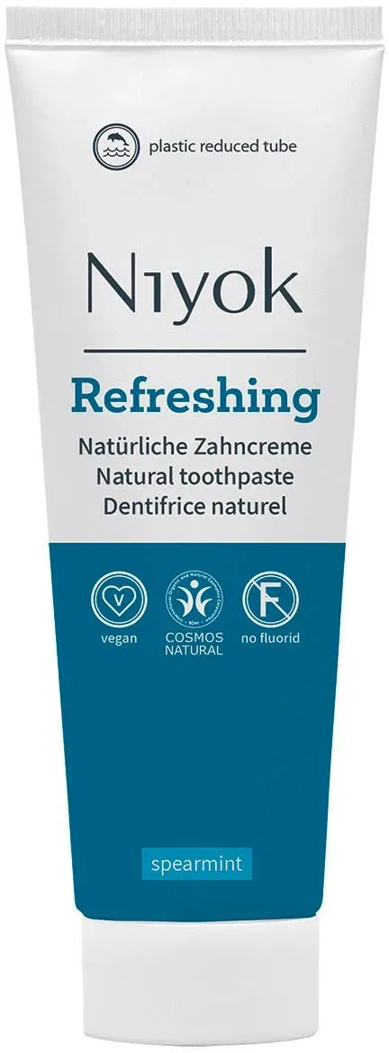 Niyok Zahnpaste Refreshing Spearmint flouridfrei 5x75 ml